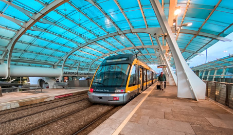 Metro no Aeroporto do Porto